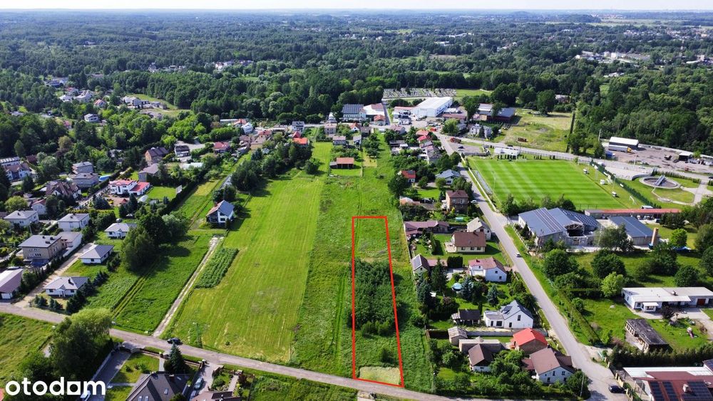 GAZ, prąd, kanalizacja, woda. Objęta MPZP! BUDOWLANA !!