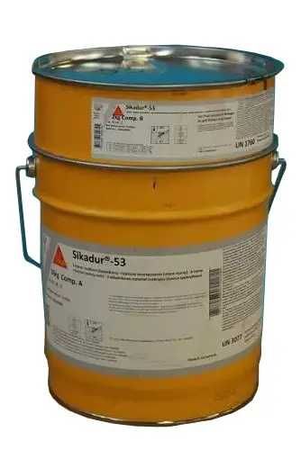 Клей Вязкая эпоксидная смола для инъекций Sikadur-53 (A+B) green 18 кг