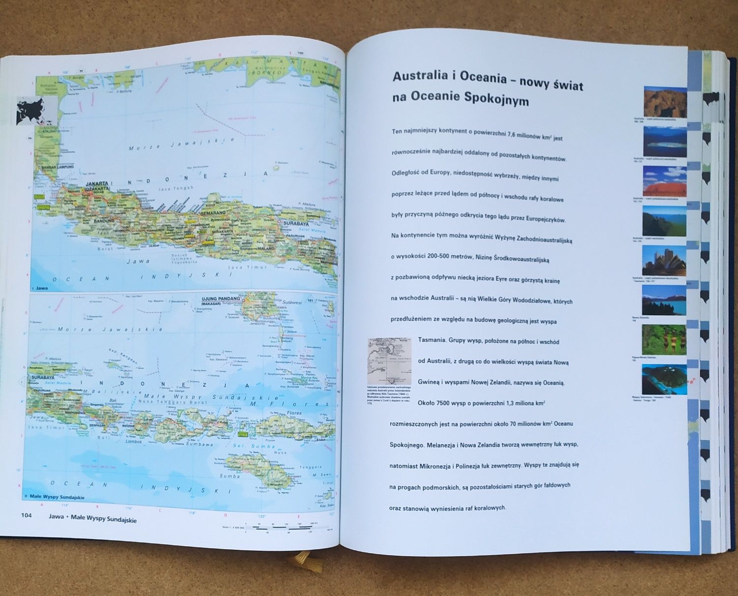 Nowy atlas świata.