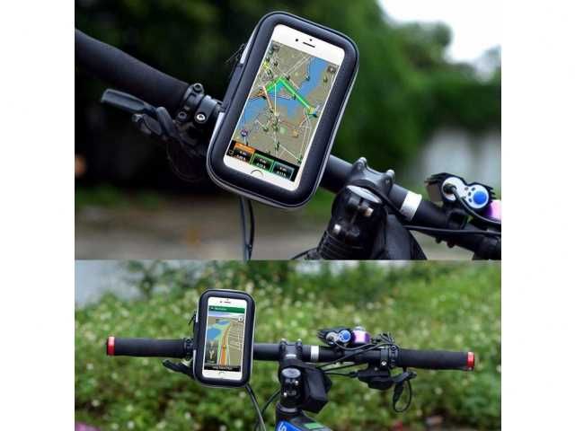 Uchwyt rowerowy na telefon smartfon wodoodporny