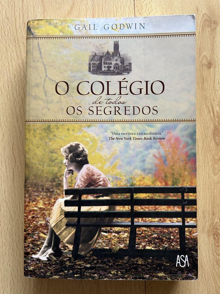 Livro “O Colégio de todos os segredos” de Gail Godwin