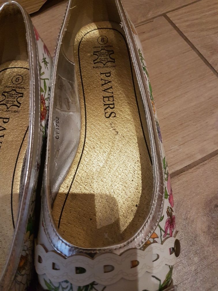 Buty balerinki Pavers