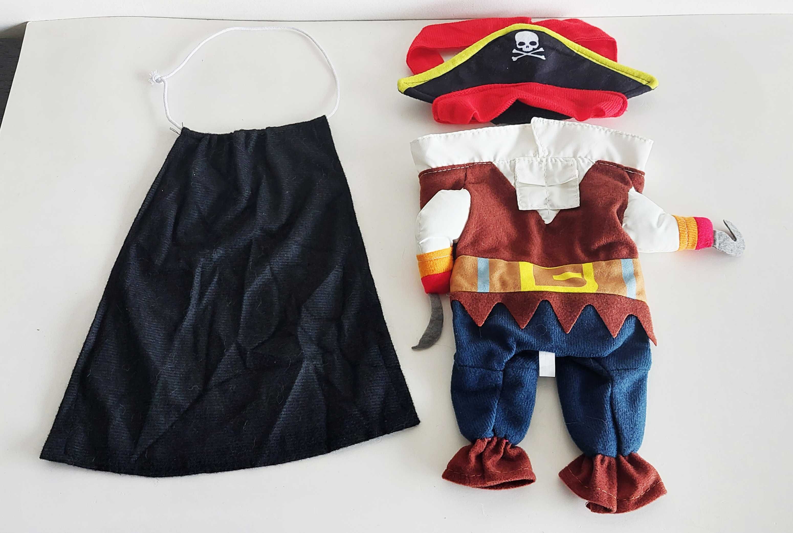 Traje de pirata para cão ou gato