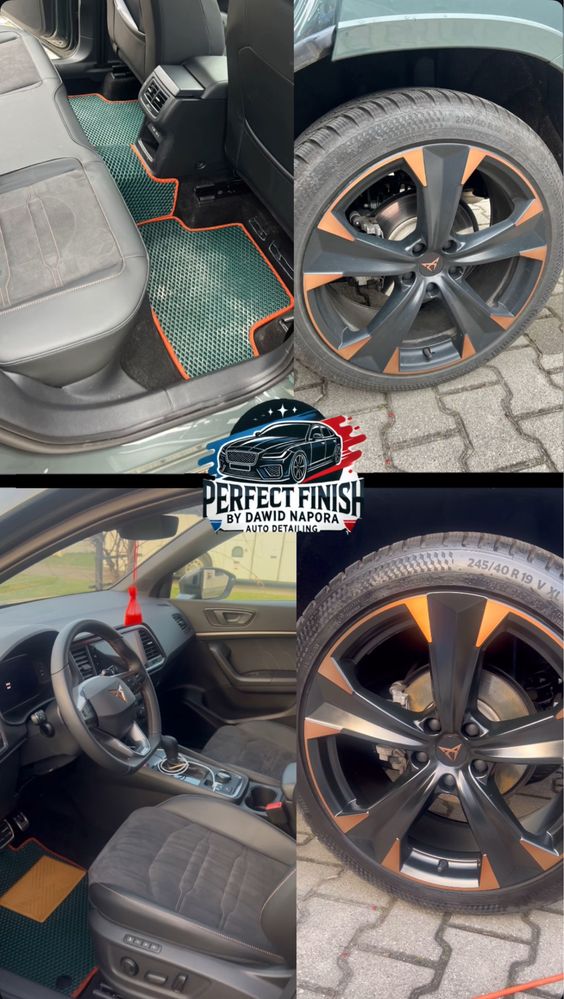 Uslugi prania tapicerki samochodowej/ detailingu zewnetrznego