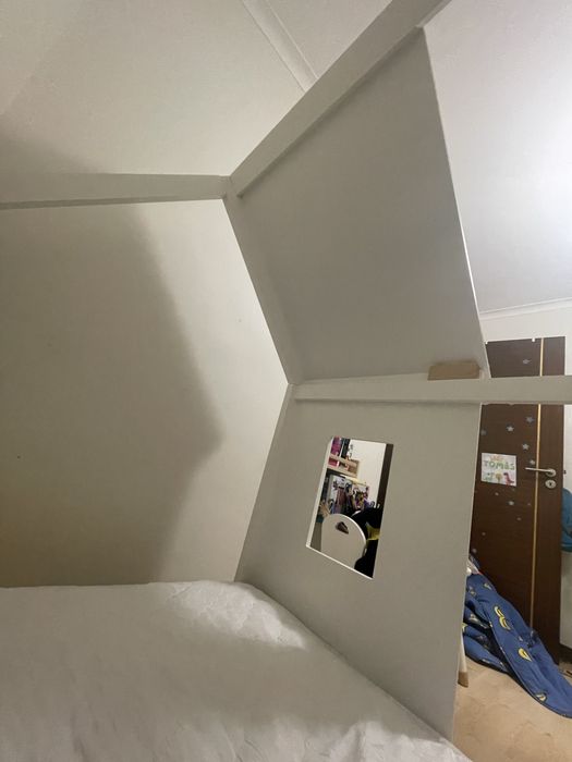 Cama homa infantil com colchão