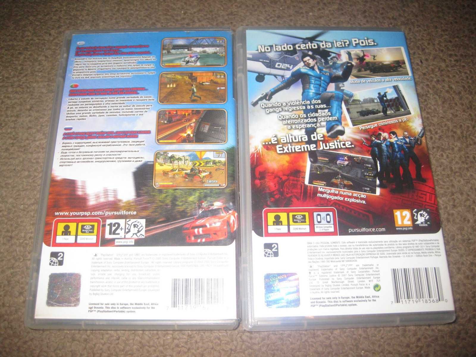 2 Jogos Para a PSP da Saga "Pursuit Force" Completos!