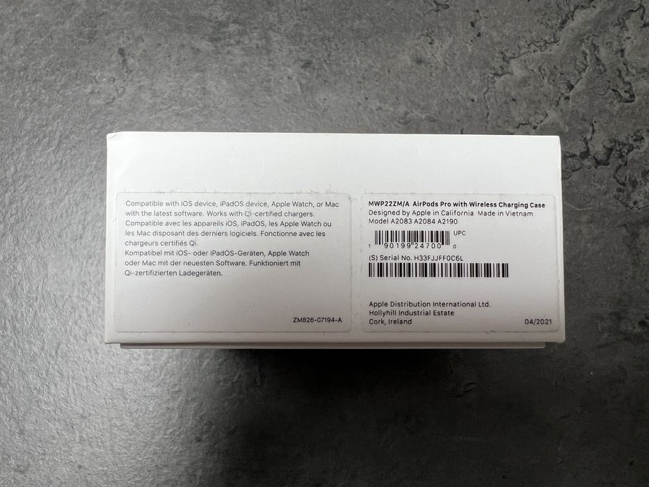Słuchawki bezprzewodowe Apple AirPods Pro (1 gen)