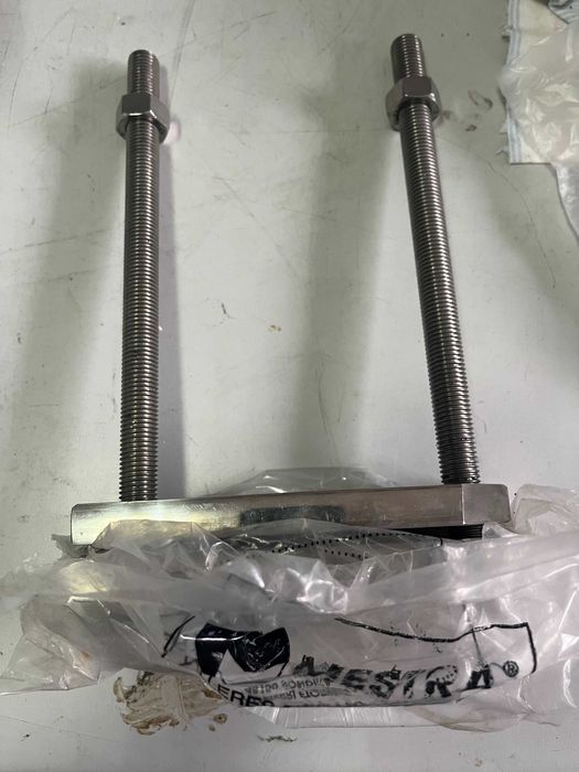 Brida para 3 Muflas Mestra Nova Inox