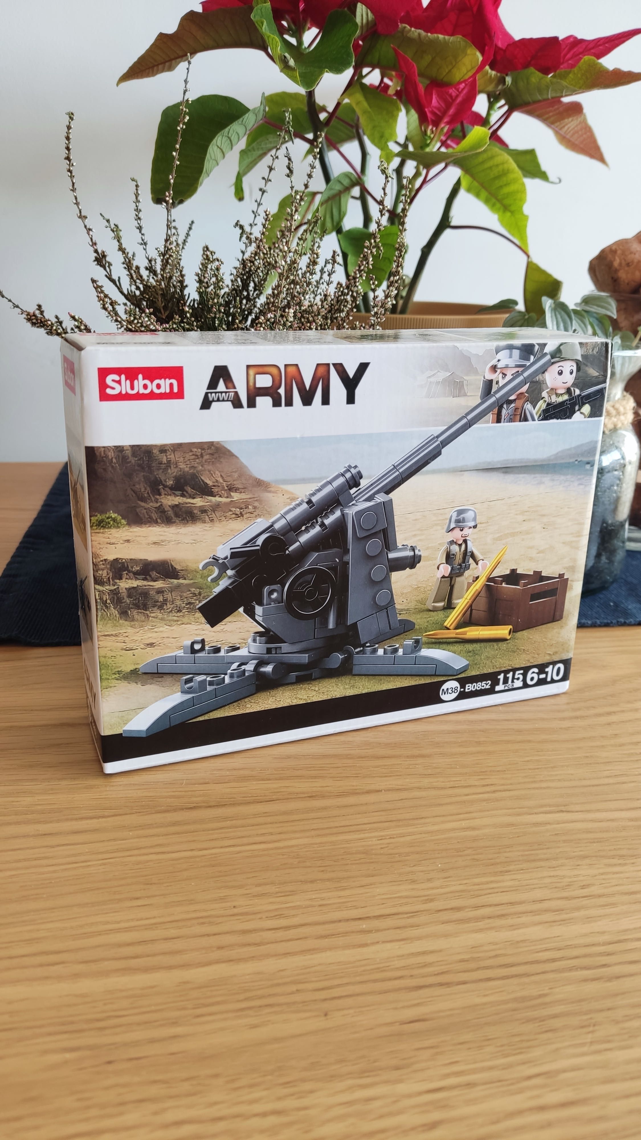 Sluban Army / Lego działo WW2 / WWII / Wojna lego Mała Armia