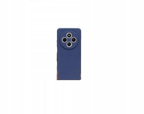 Etui Silikonowe Nakładka Matt Pasuje Do Xiaomi Redmi 14C 4G Niebieskie
