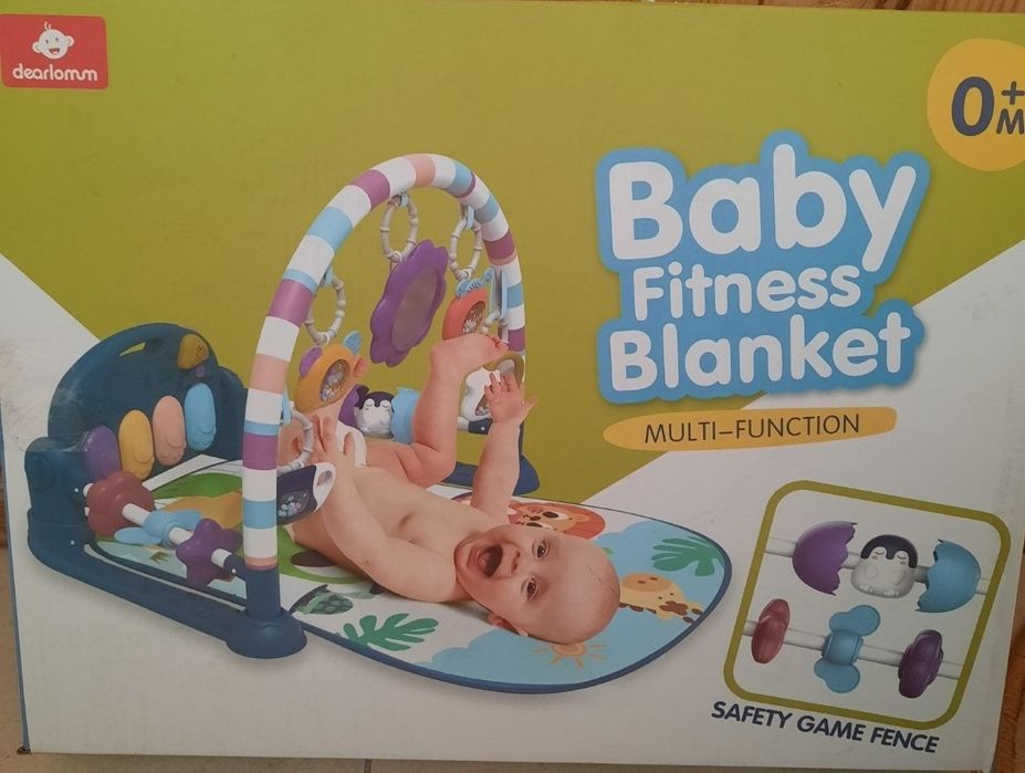 Дитячий ігровий килимок baby fitness blanket