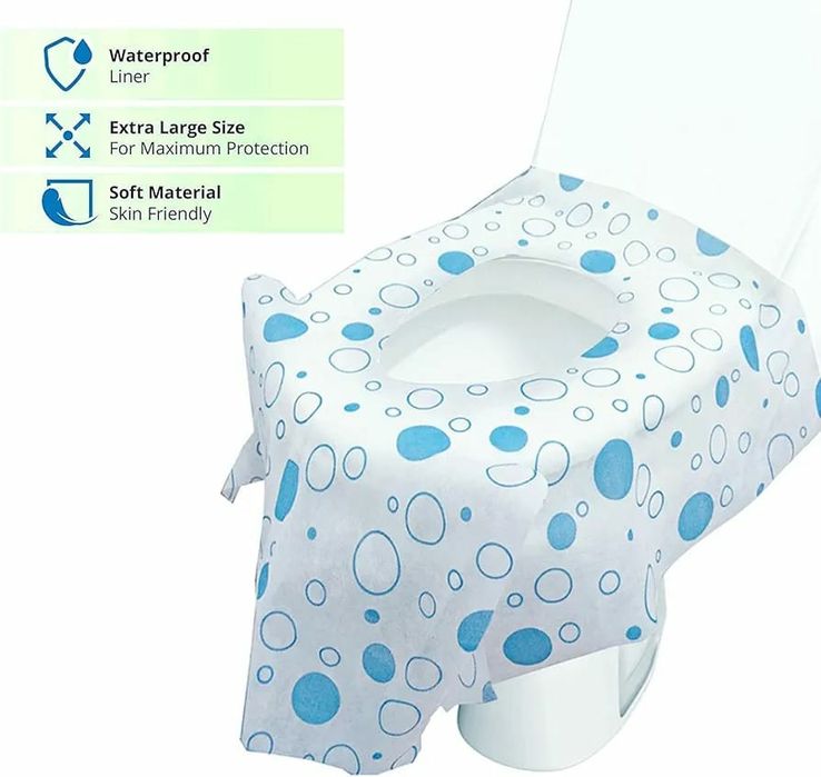 Podkładki na deskę sedesową jednorazowe