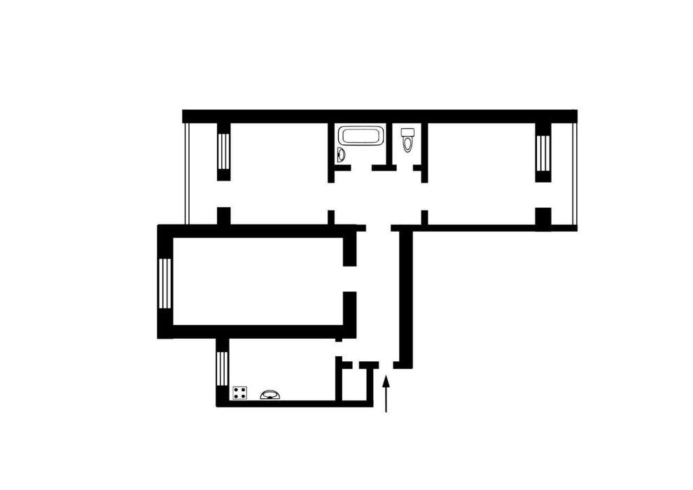 Затишна 3-кімнатна картира з якісним ремонтом вул. М.Закревського 35-А