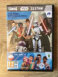 Zestaw The Sims 4 + Star Wars: Wyprawa na Batuu - PC - PL -NOWA, FOLIA
