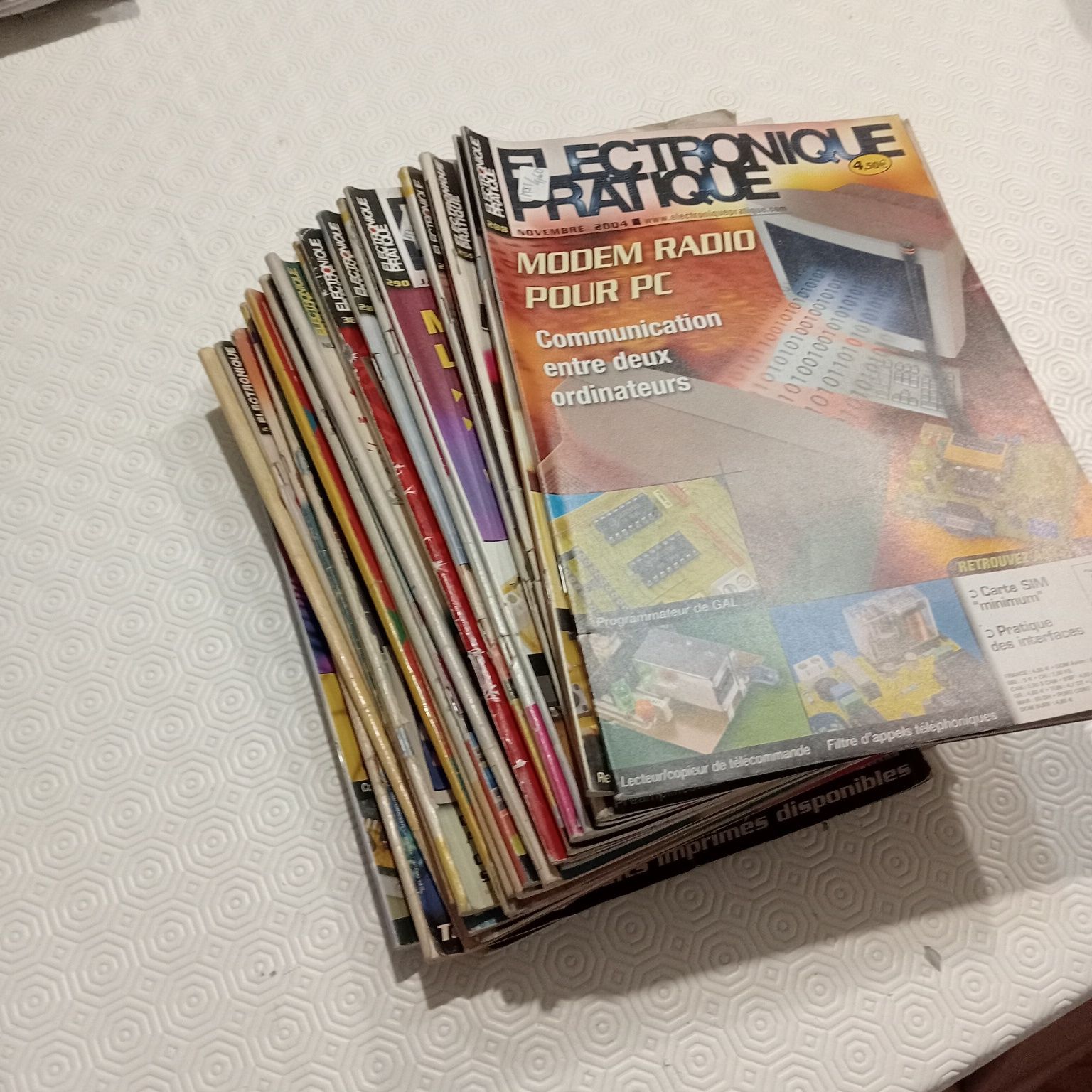Vários lotes de Revistas de electrónica