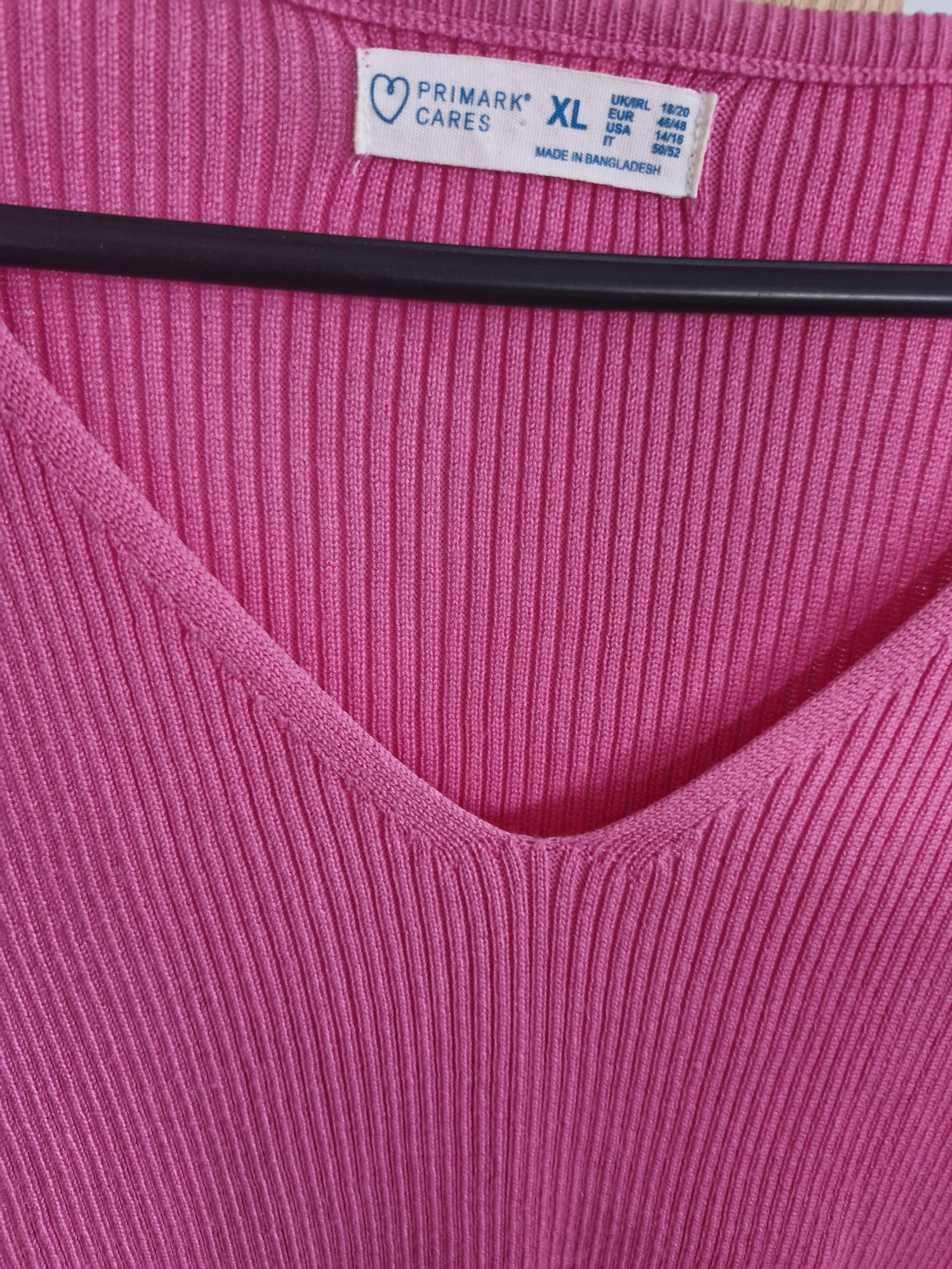 Sweterek prążkowany Primark XL