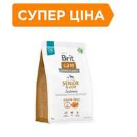 Корм для старіючих собак Brit Care Dog Senior & Light Salmon