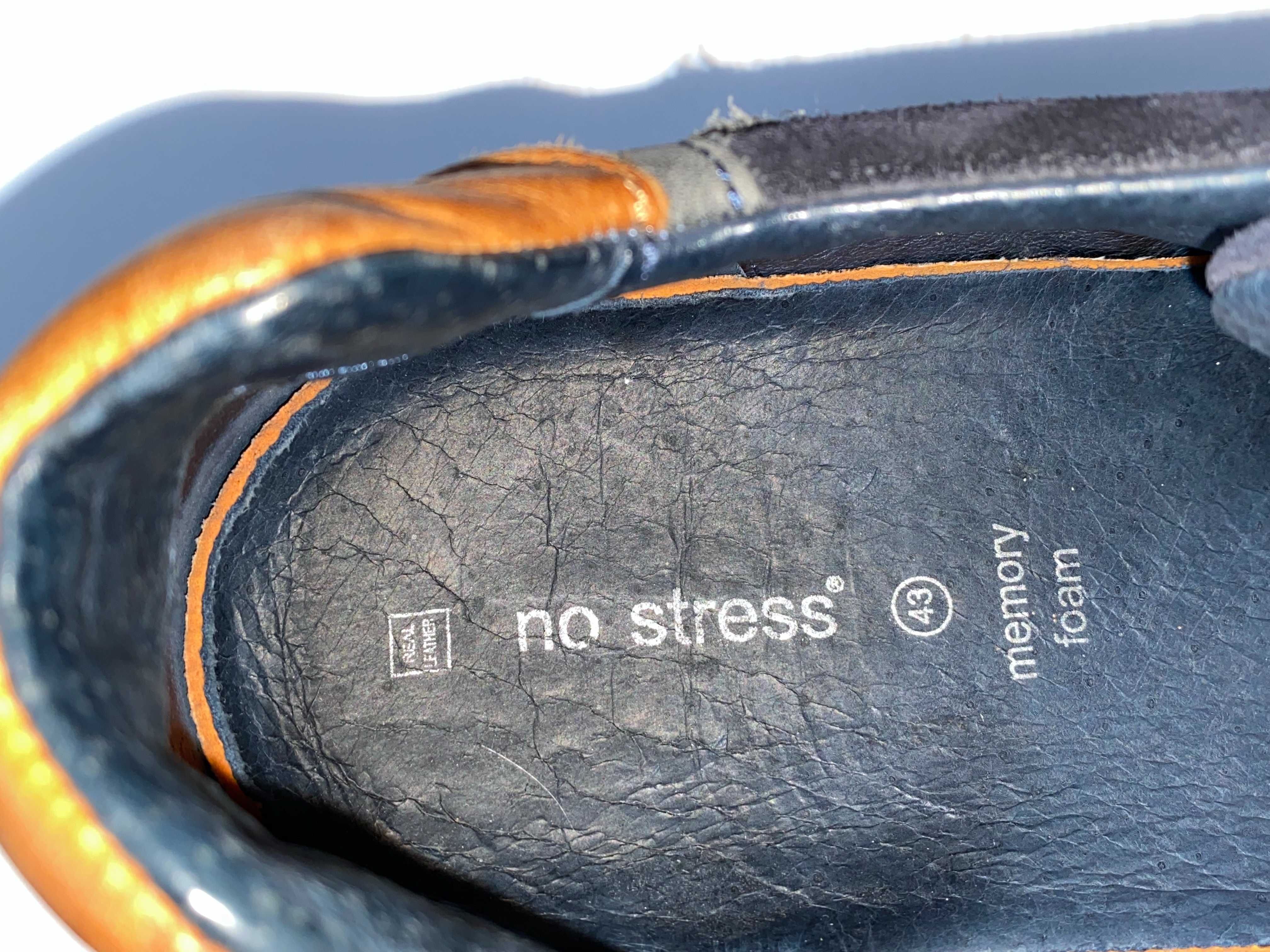 Туфлі кросівки шкіряні No Stress 43 (27,5 см) Стан ідеальний!