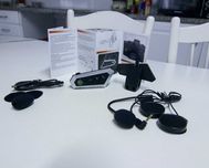 Auricular capacete moto/mota, Bluetooth v5.0 e Siri, novo