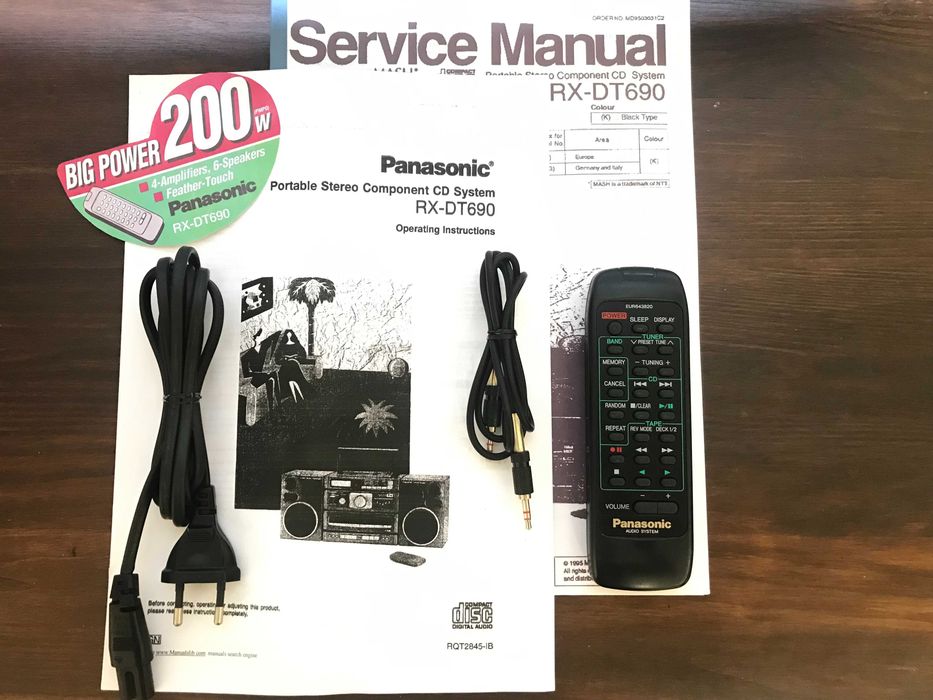Panasonic RX-DT690