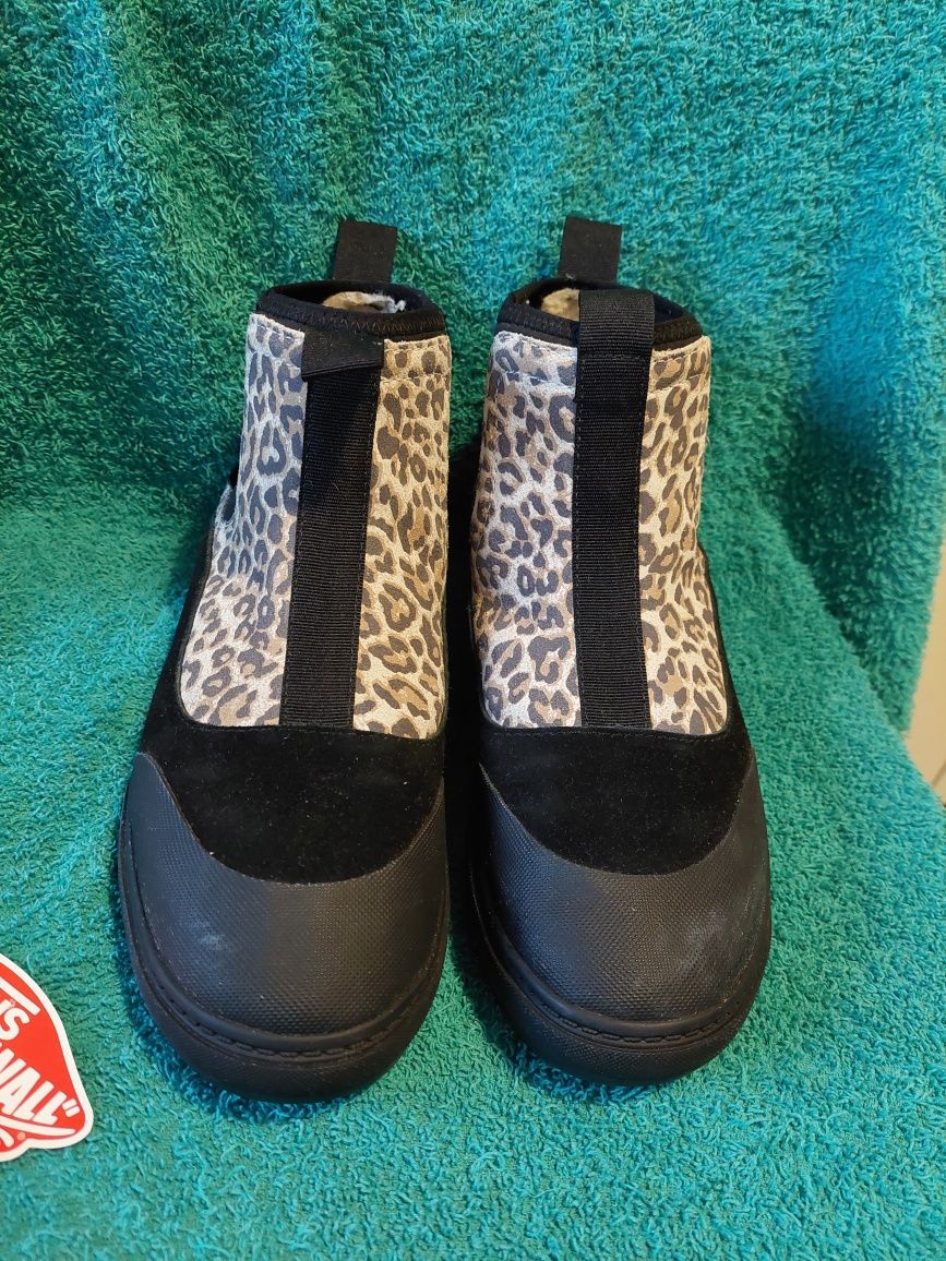 Buty botki Vans colfax VN0A5HFA8SC1 cheetah panterka cętki ocieplane