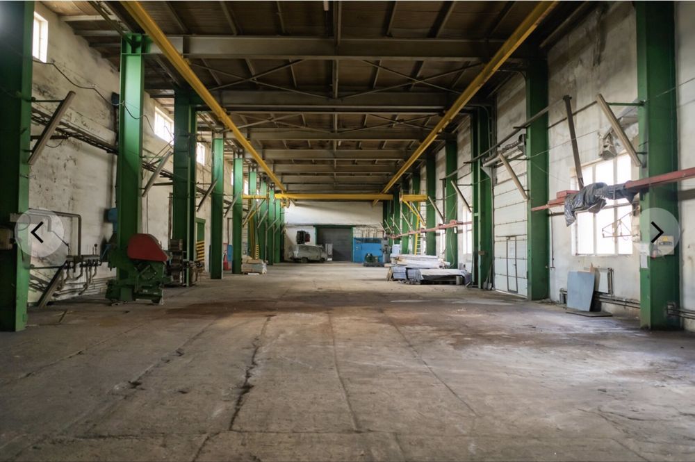 Продаж виробничих та складських приміщень заводу «Металіст»