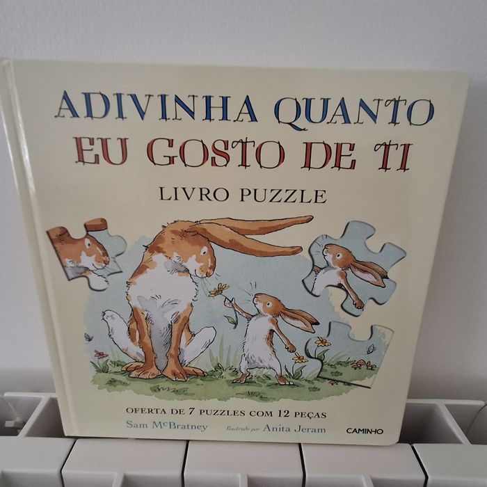 Adivinha Quanto Eu Gosto de Ti Livro Puzzle