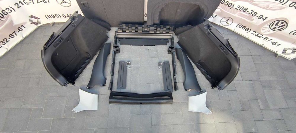 Golf 7 комплект багажника 5G9867427 фальш пол