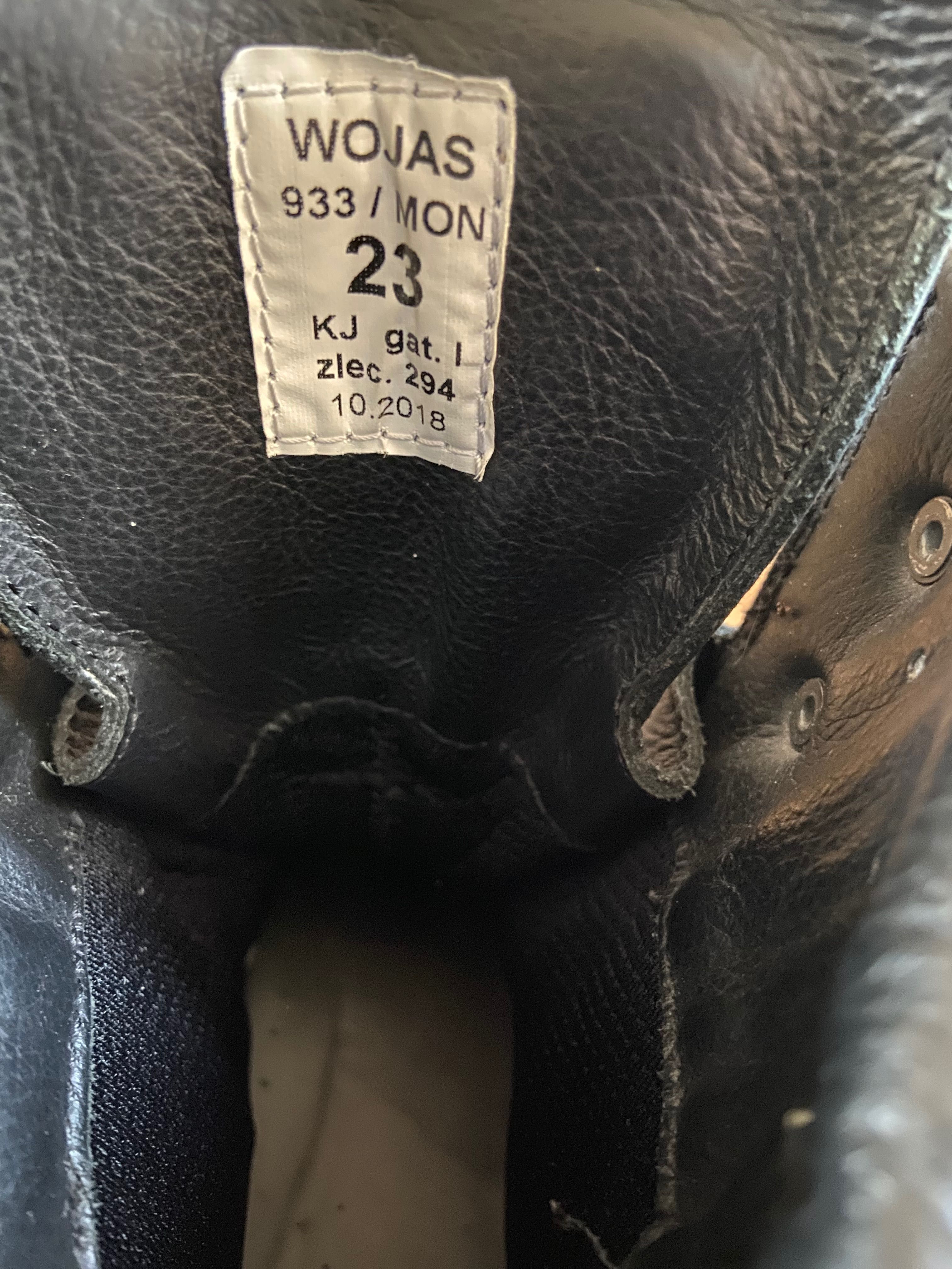 Militarne buty damskie,rozmiar 23