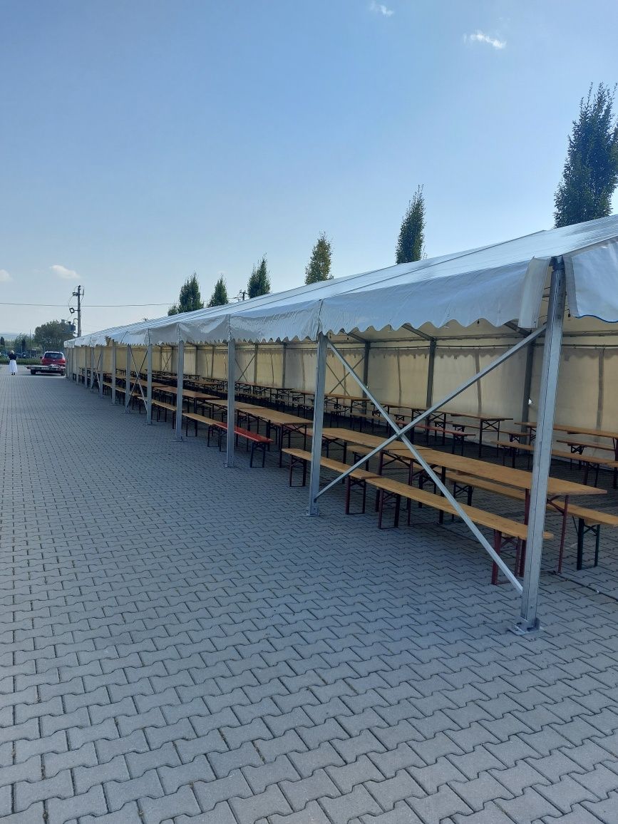 Wynajem  namiotów i zjeżdżalni dmuchanej
