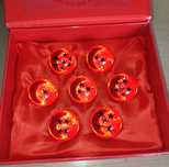 7 Bolas de Cristal Vermelhas Dragon Ball