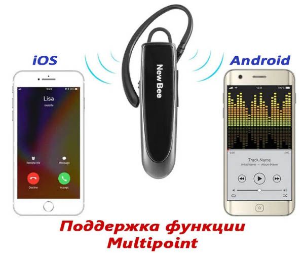 Bluetooth-гарнітура New Bee LC-B45