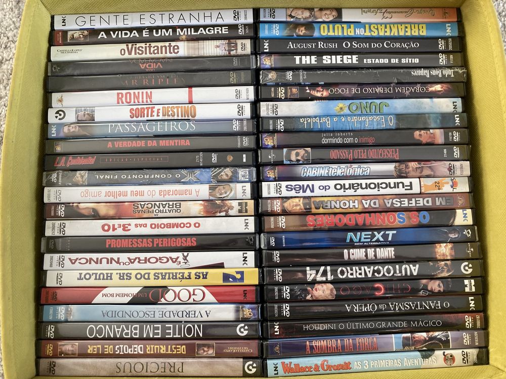 5 DVD’s = 5 €