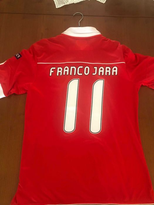 Camisola Benfica Época 10/11 Usada em Jogo