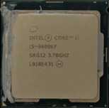 Procesor Intel Core i5-9600KF 6x3.7GHz 9MB LGA 1151