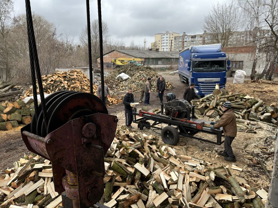Дрова АКЦІЯ найнижча ціна колоті дрова дуб акація сосна береза вільха