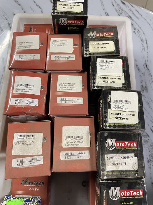 Поршні до японських скутерів suzuki, honda, yamaha