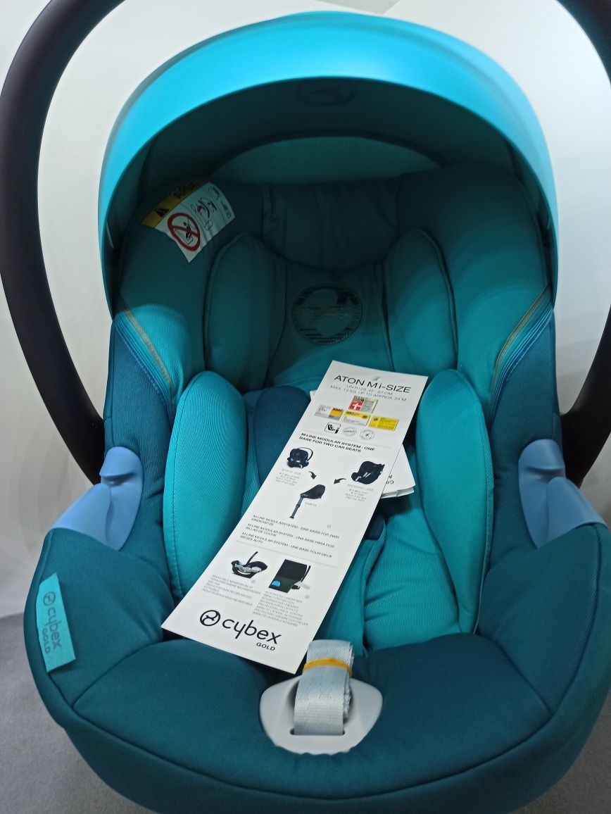 NOWY! Cybex Aton M I-size + Baza Isofix cały zestaw za 1448zl