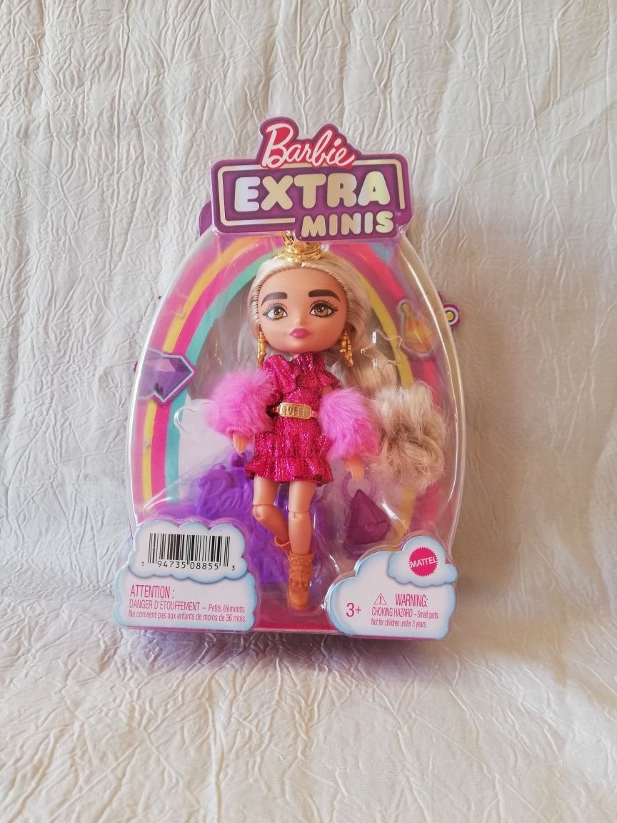 BARBIE EXTRA MINI com coroa dourada - PVP  21,99€ (artigo NOVO)