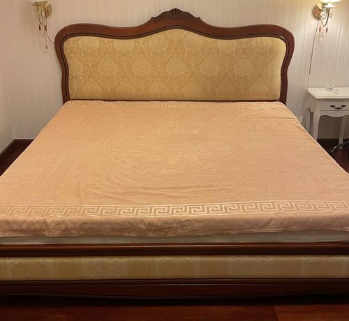 2-ох спальне італійське ліжко (натуральне дерево)