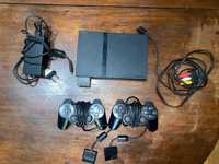 Playstation 2 com comandos