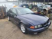 BMW E39 SEDAN ORIENTBLAU METALLIC 317 maska pokrywa silnika klapa bagażnika zderzak lampa reflektor pas przedni stop