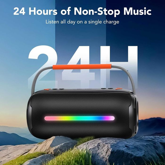Głośnik Bluetooth z uchwytem do noszenia, 40 W