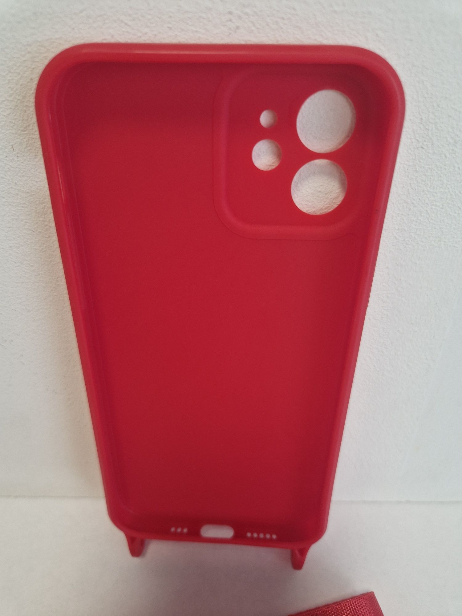 Strap Silicone Case do Iphone 12 wzór 2 czerwony
