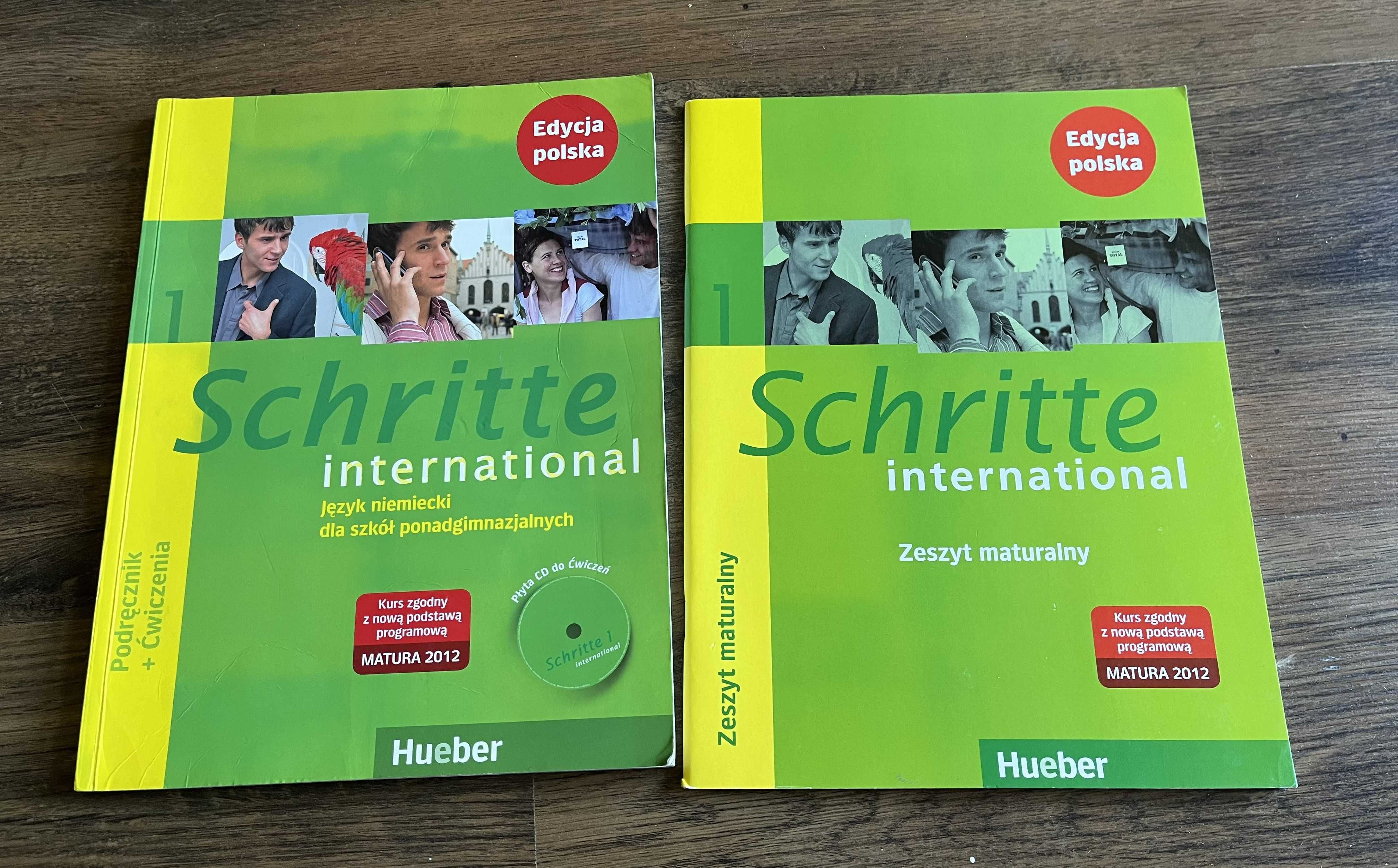 Książki do nauki języka niemieckiego Schritte International