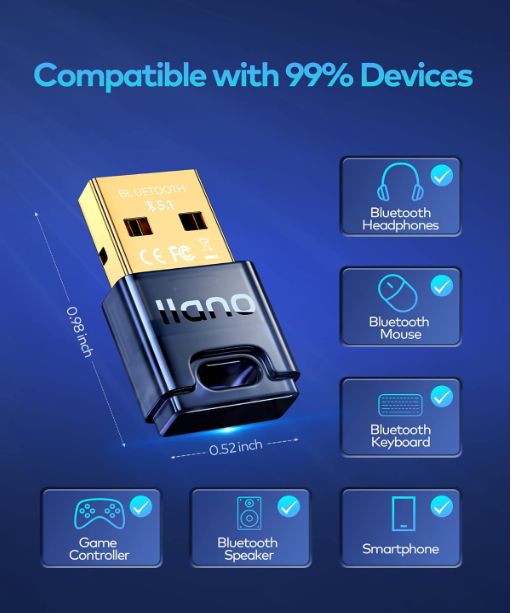 llano adapter usb bluetooth 5.1