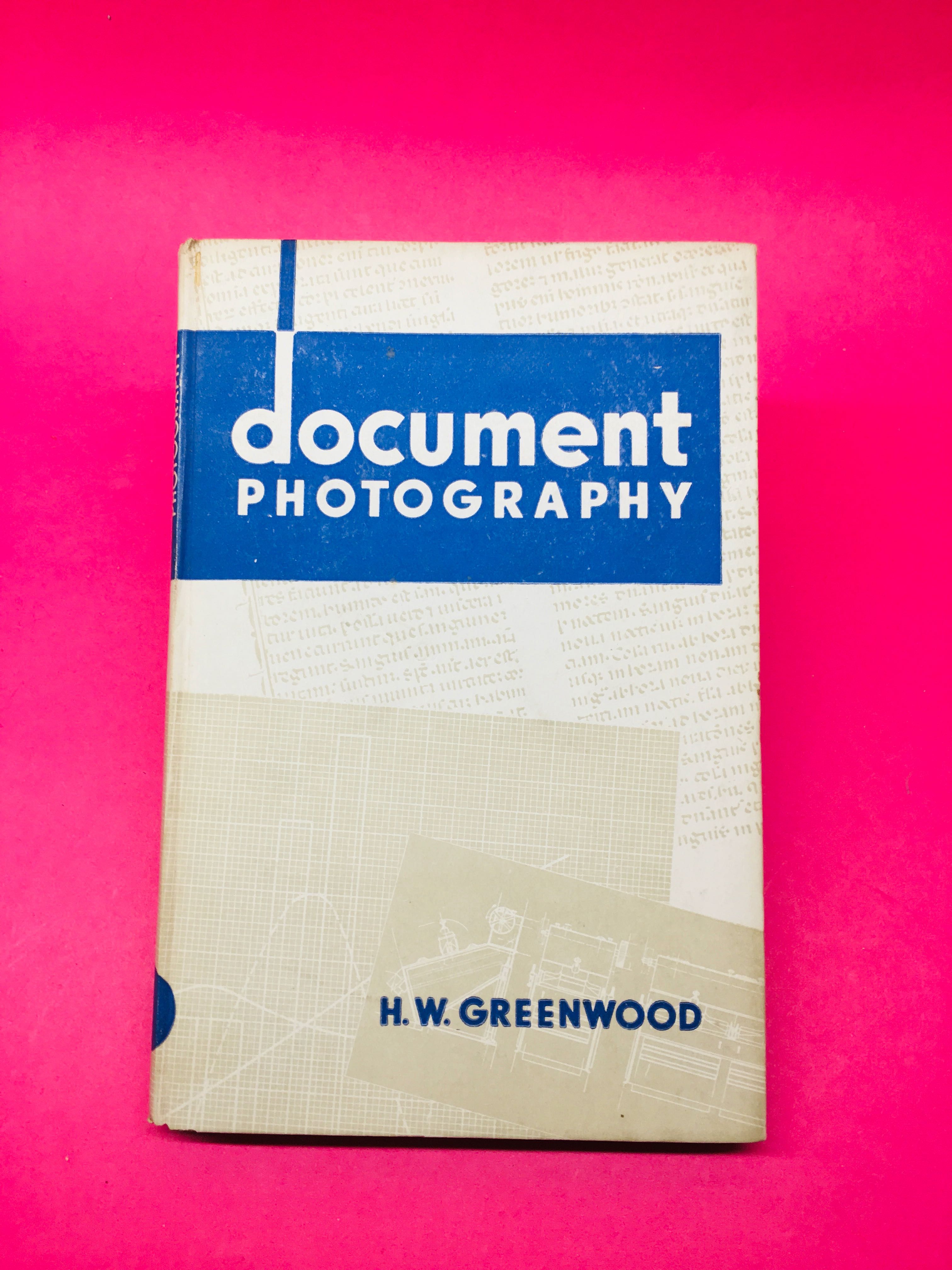 Document Photography - H.W. Greenwood