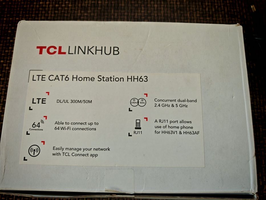 Router domowy internet z wbudowanym modemem na kartę SIM wifi 4G LTE