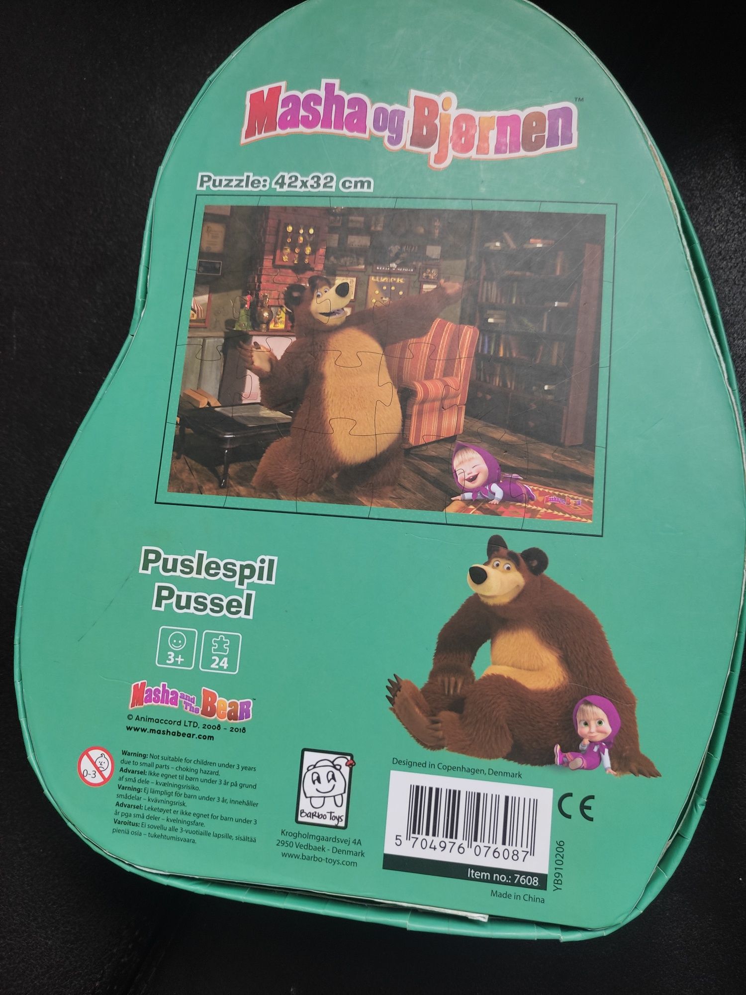 Puzzle Masha e o urso