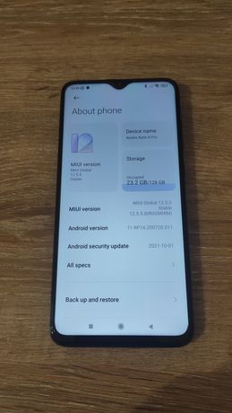 Xiaomi Redmi Note 8 Pro 6/128 GB Mineral Gray